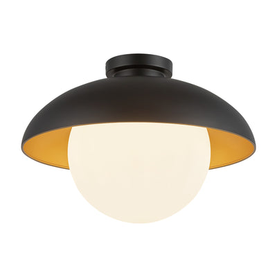 Rubio 16-in Steel Flush Mount