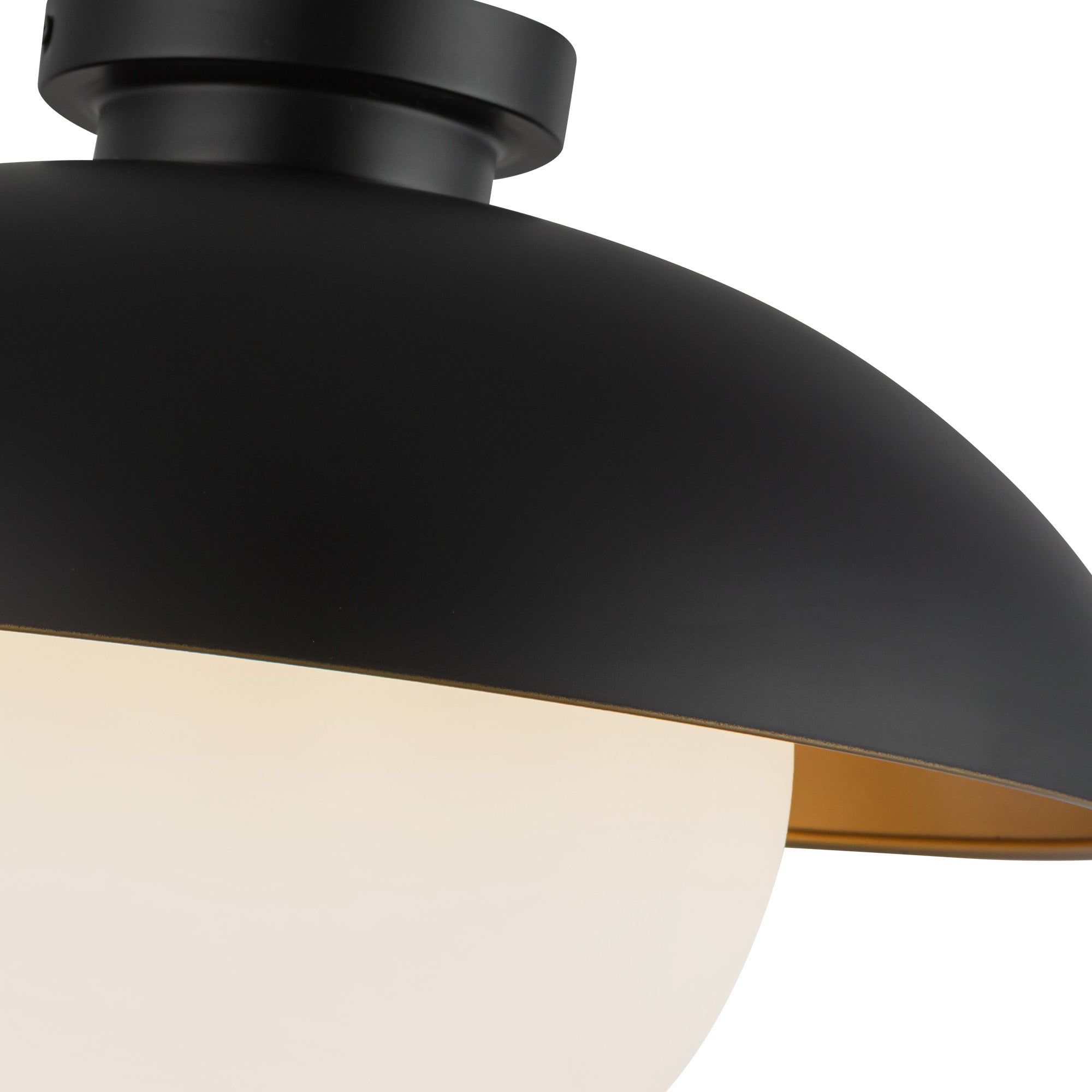Rubio 16-in Steel Flush Mount
