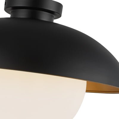 Rubio 16-in Steel Flush Mount
