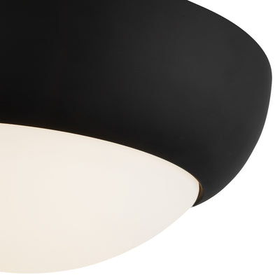 Rubio 11-in Steel Flush Mount