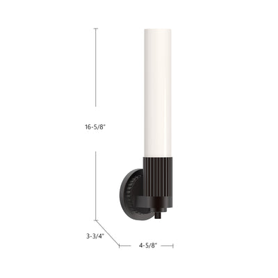 Rue 5-in Steel Vanity Light