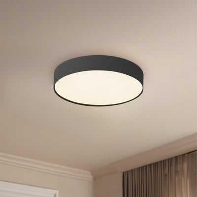 Rynn 5-in Aluminum Flush Mount