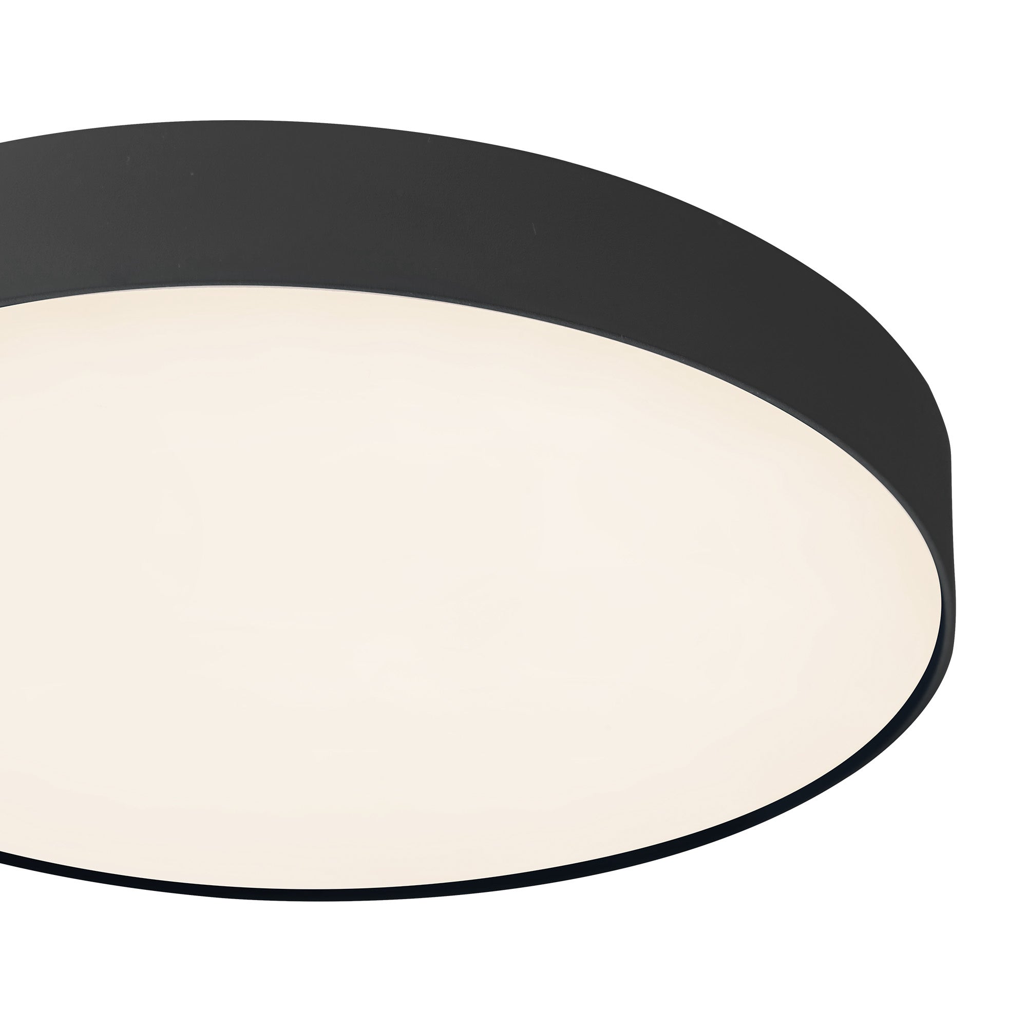 Rynn 7-in Aluminum Flush Mount