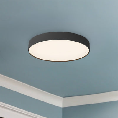 Rynn 7-in Aluminum Flush Mount