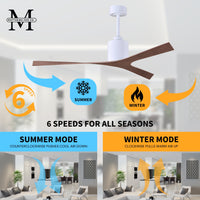 56-Inch Molly 3-Blade Ceiling Fan Without Light kit