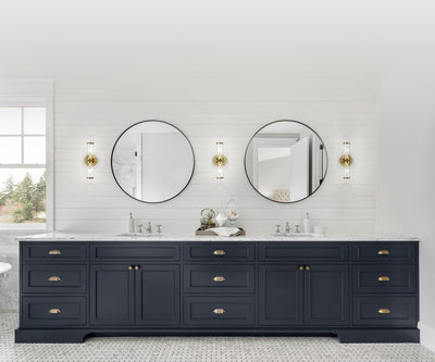 Revolve 12-in Steel Vanity Light