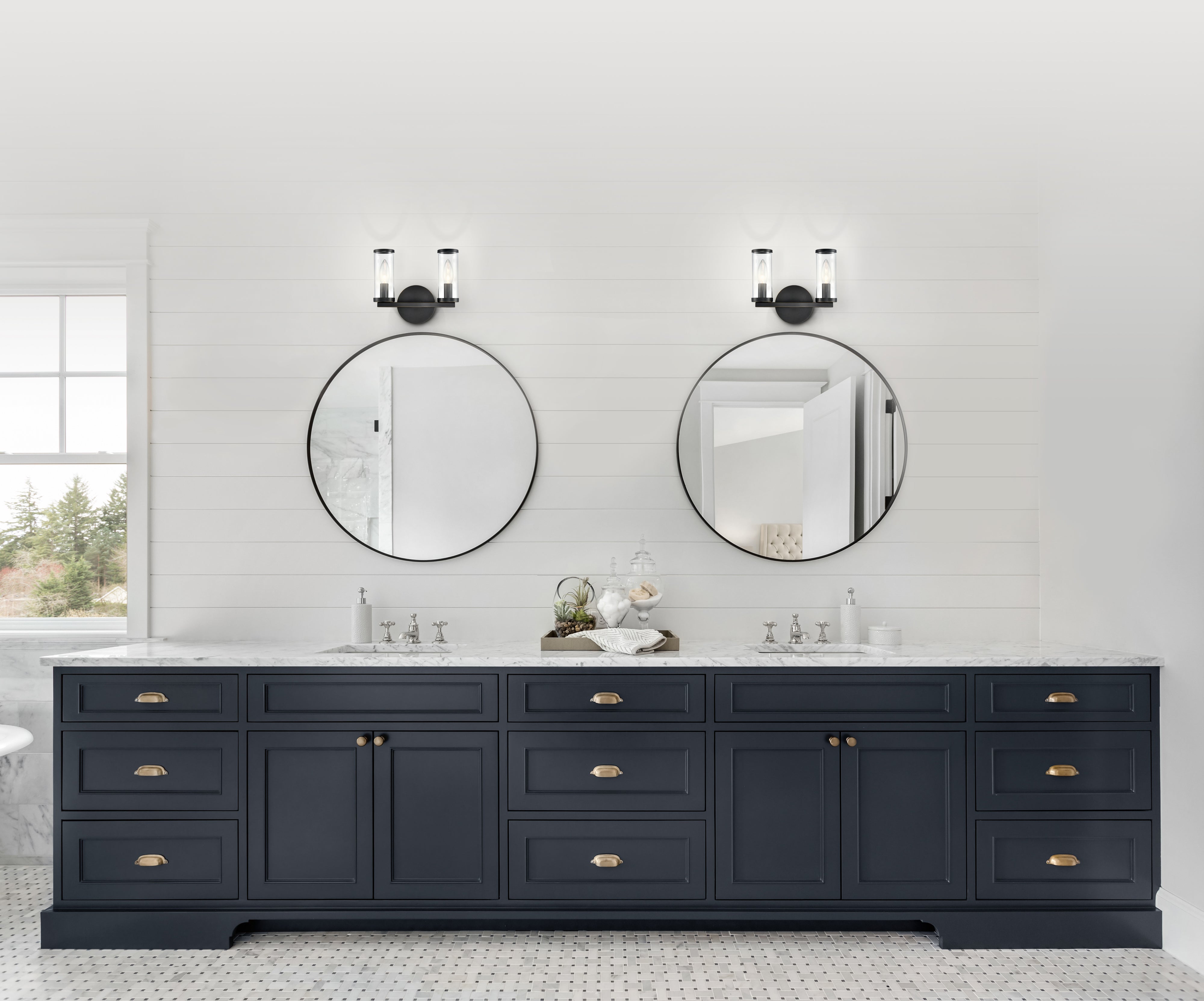 Revolve 10-in Steel Vanity Light