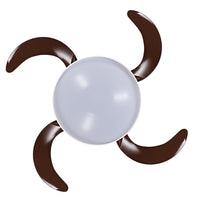 Fraser 48 Inch 3 Light Bronze Fan with Retractable Blades