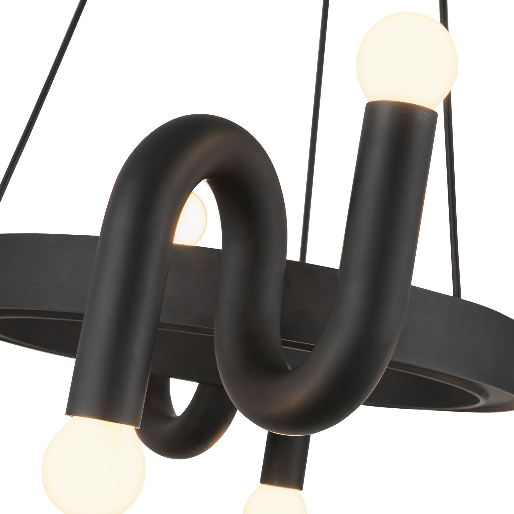 Sadie 23-in Aluminum Chandelier