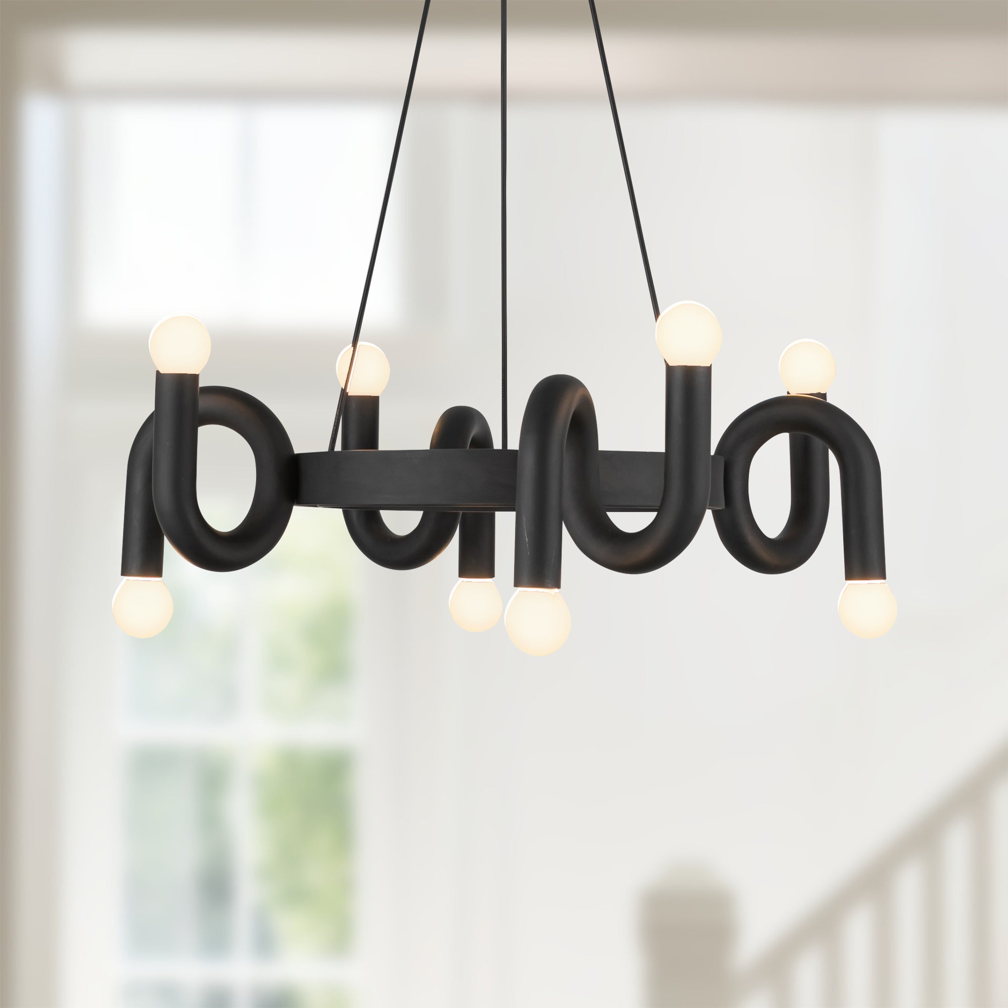 Sadie 23-in Aluminum Chandelier