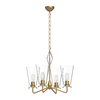 Salem 23-in Steel Chandelier