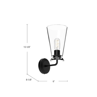 Salem 6-in 1 Light Steel Vanity Light