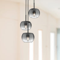 Samar 14-in Steel Chandelier