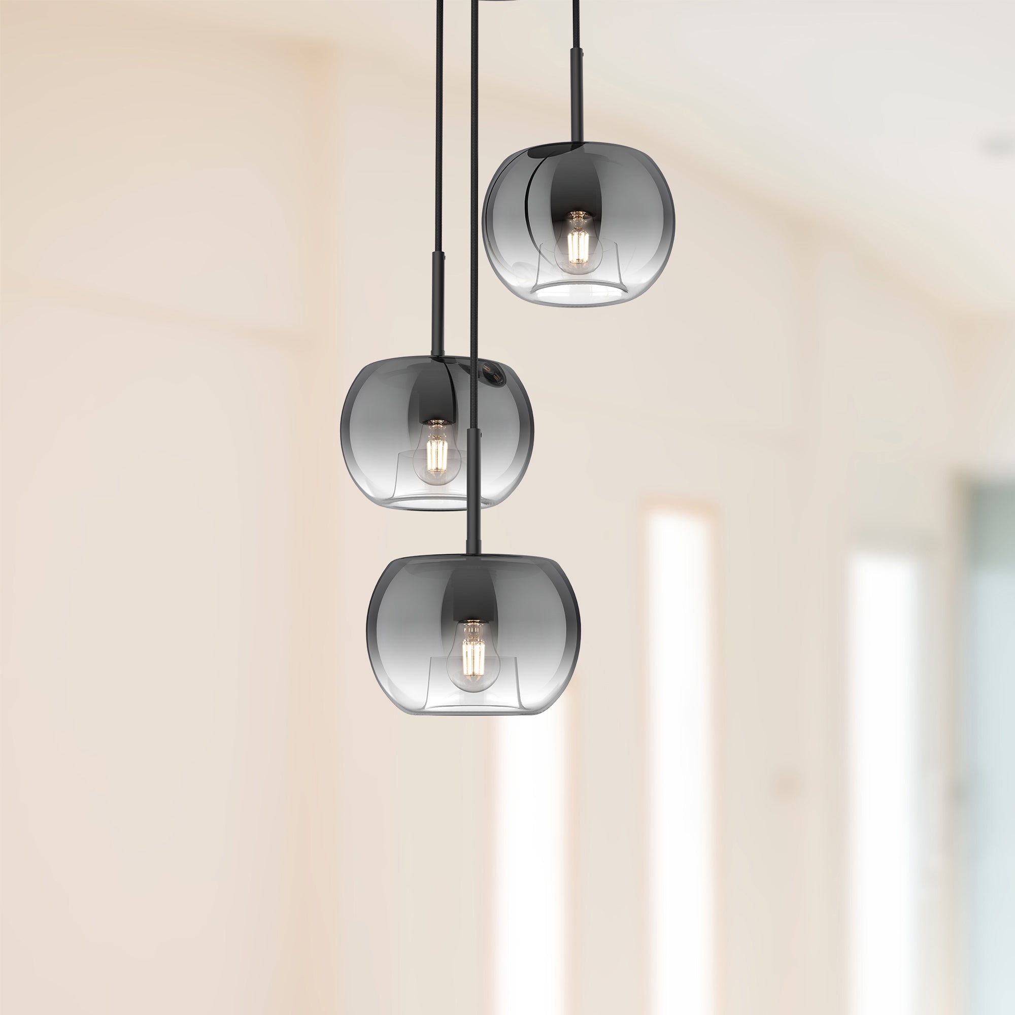 Samar 14-in Steel Chandelier