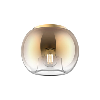 Samar 8-in Steel Flush Mount