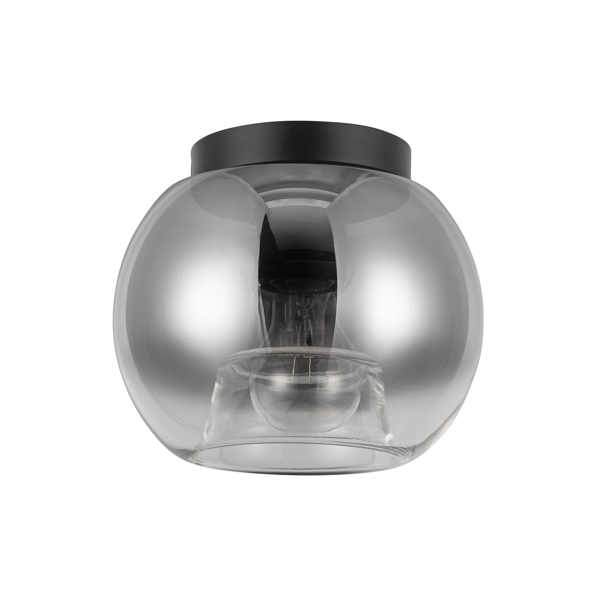 Samar 8-in Steel Flush Mount