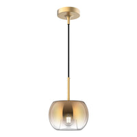 Samar 8-in Steel Pendant
