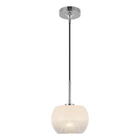 Samar 8-in Steel Pendant
