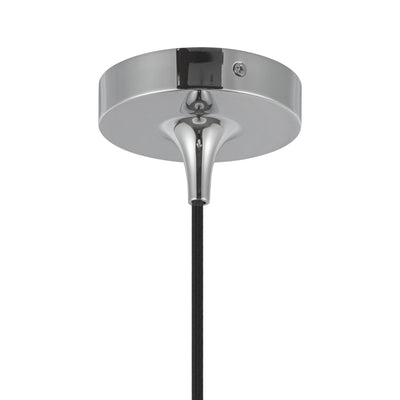 Samar 8-in Steel Pendant