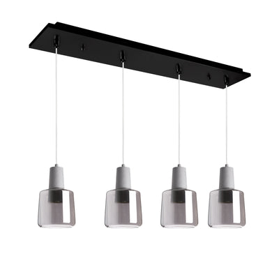 Samson 28-in Steel Multi Pendant