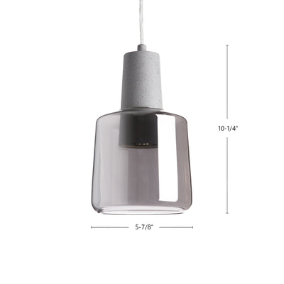 Samson 6-in Steel Pendant