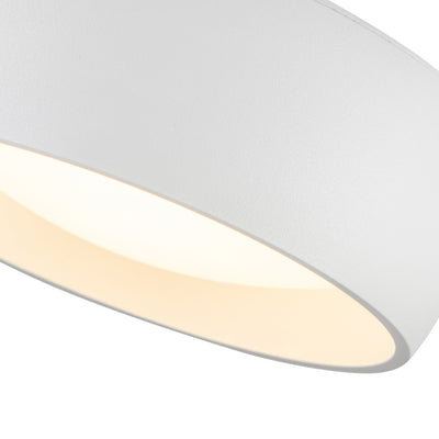 Savile 6-in Aluminum Flush Mount
