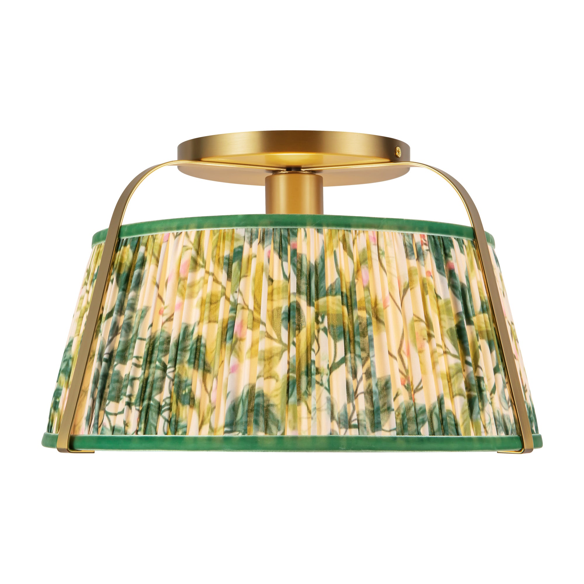 Scout 13-in Steel Semi-Flush Mount
