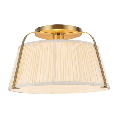 Scout 13-in Steel Semi-Flush Mount