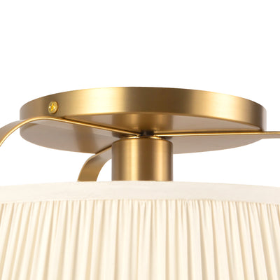 Scout 13-in Steel Semi-Flush Mount