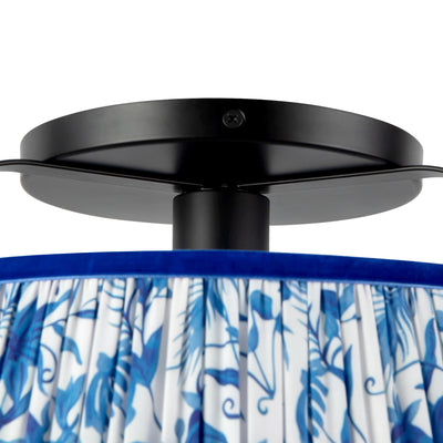Scout 13-in Steel Semi-Flush Mount