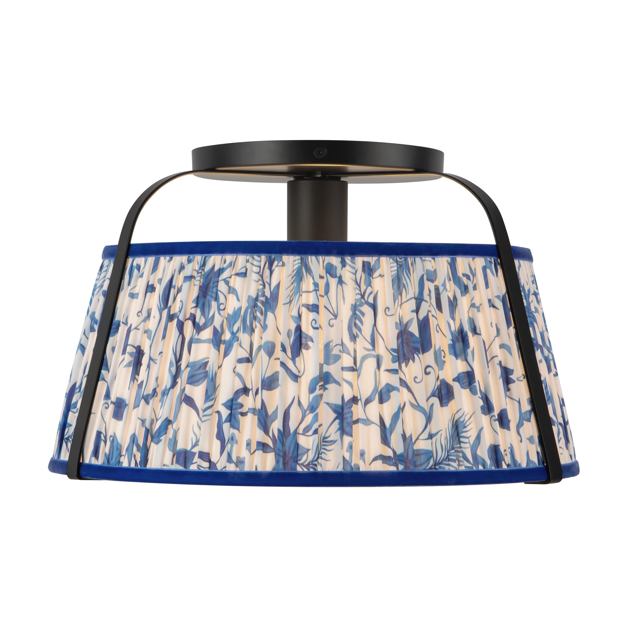 Scout 13-in Steel Semi-Flush Mount