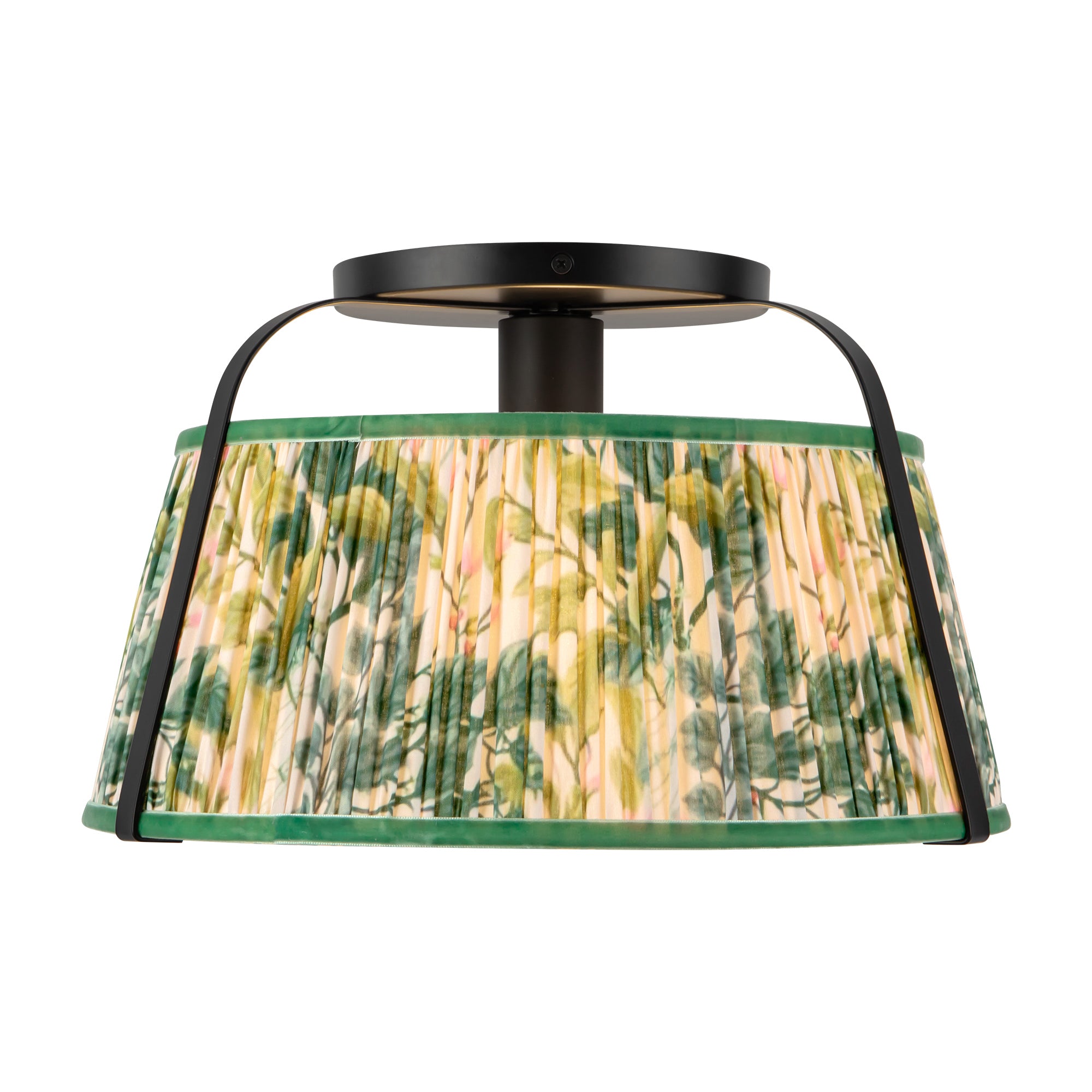 Scout 13-in Steel Semi-Flush Mount