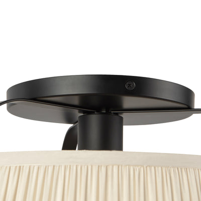 Scout 13-in Steel Semi-Flush Mount