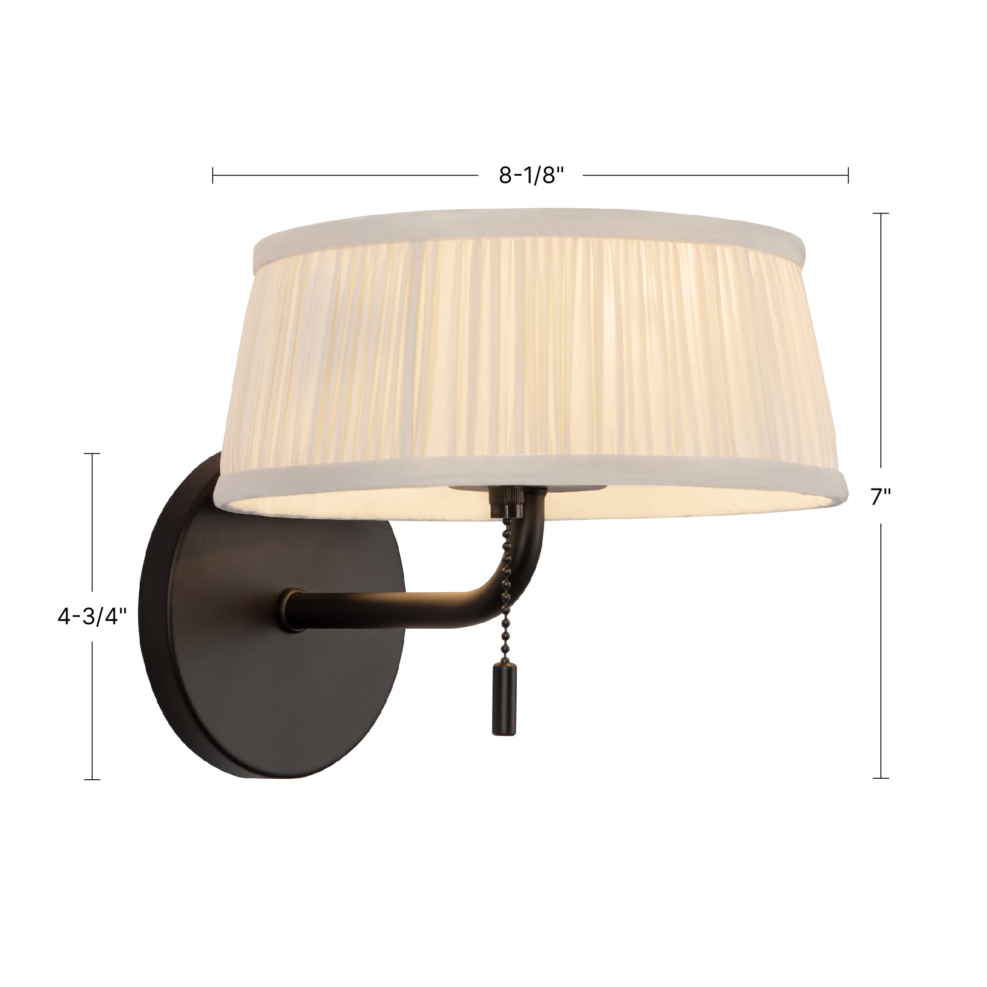 Scout 7-in Steel Vanity Light