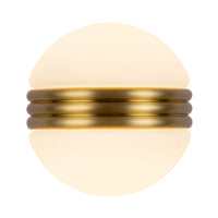 Selene 5-in Aluminum Steel Wall Sconce