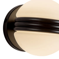 Selene 5-in Aluminum Steel Wall Sconce