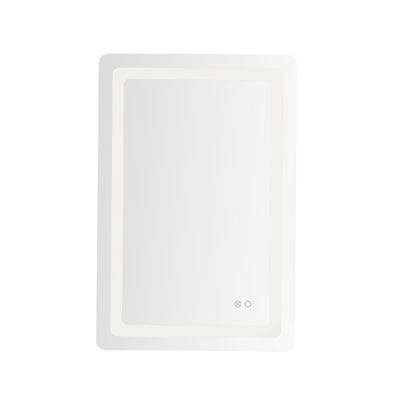 Seneca 24-in Aluminum Led Vanity Mirror