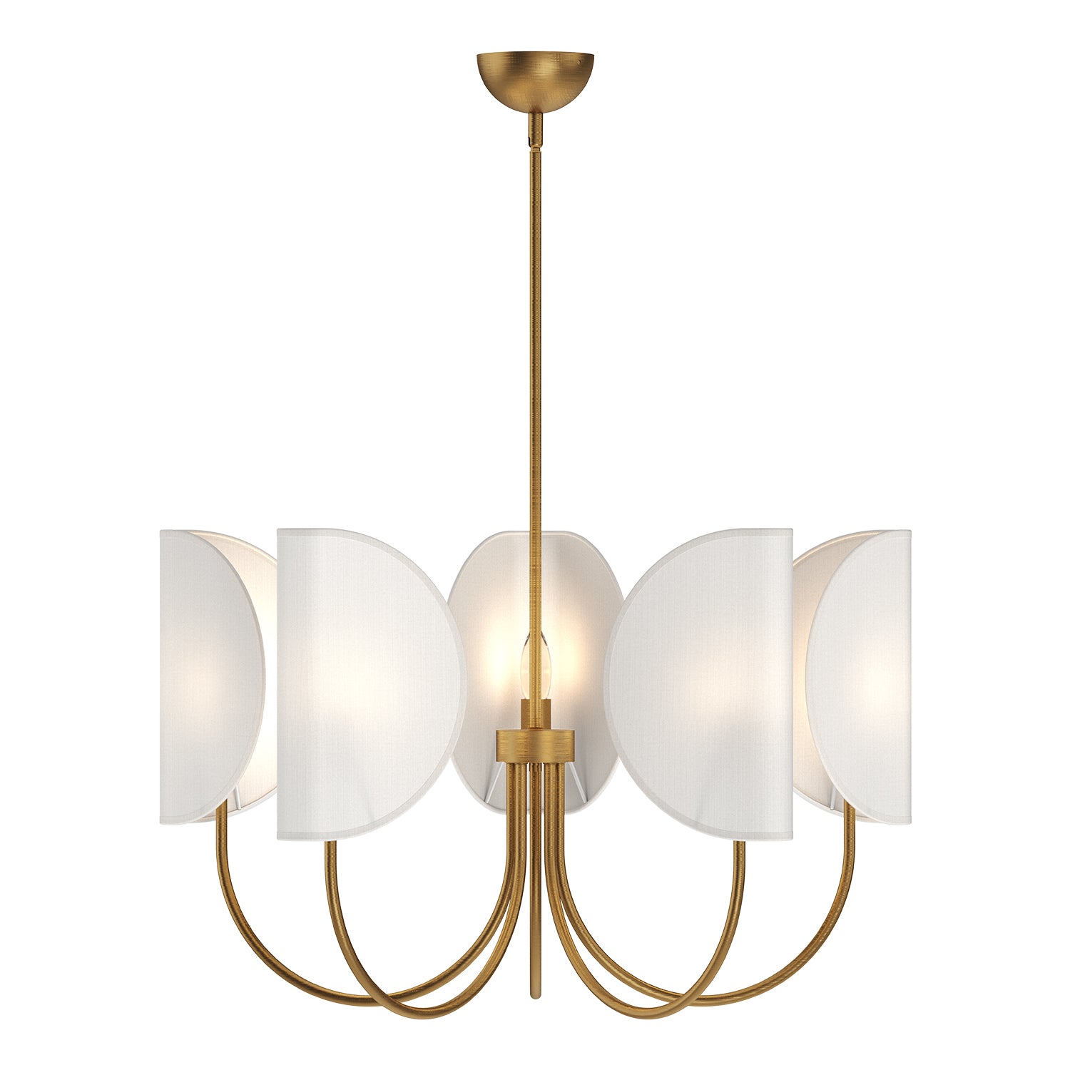 Seno 32-in Steel Chandelier