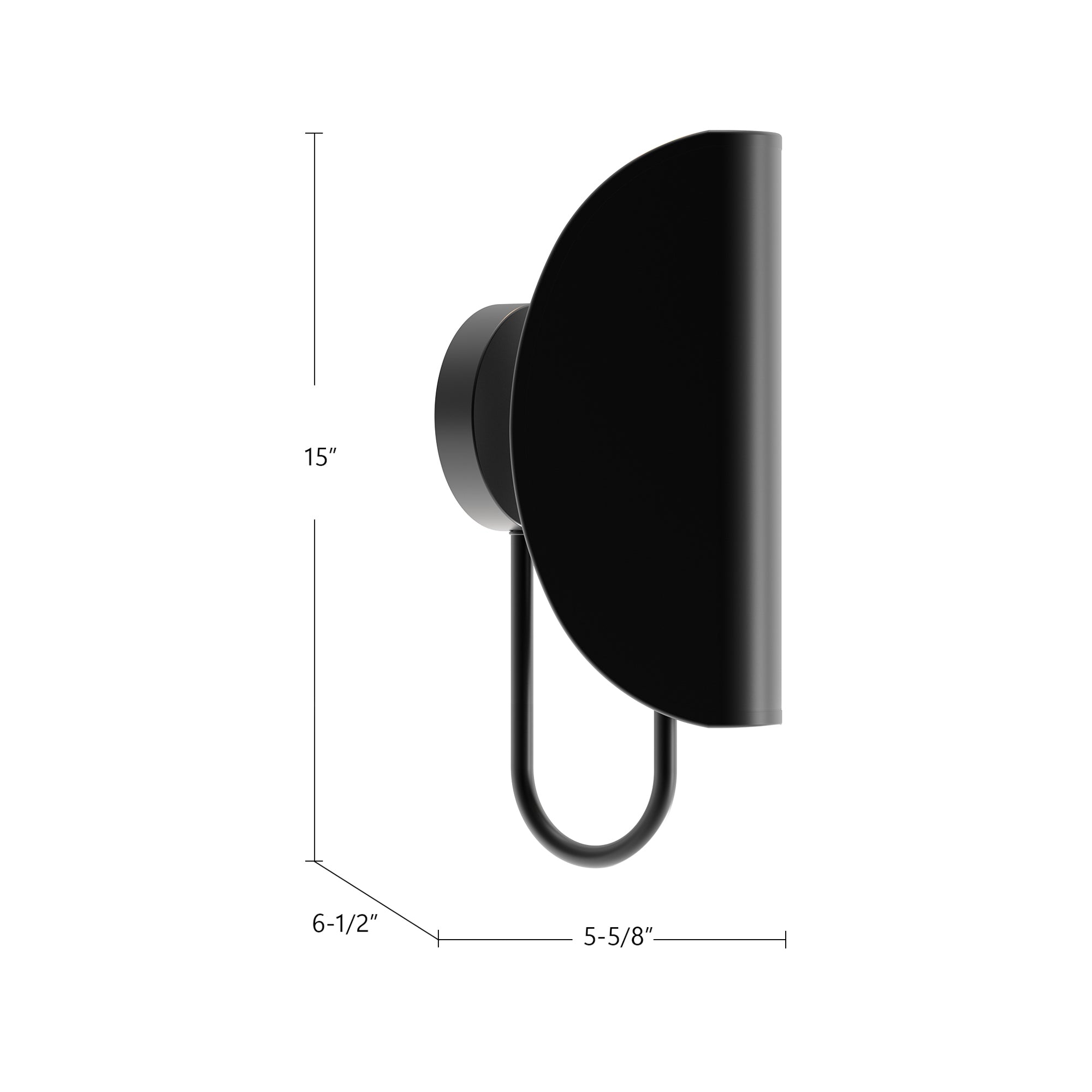 Seno 6-in Steel Vanity Light