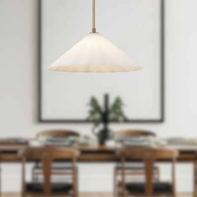 Serena 20-in Steel Pendant