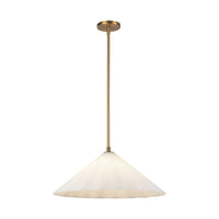 Serena 20-in Steel Pendant