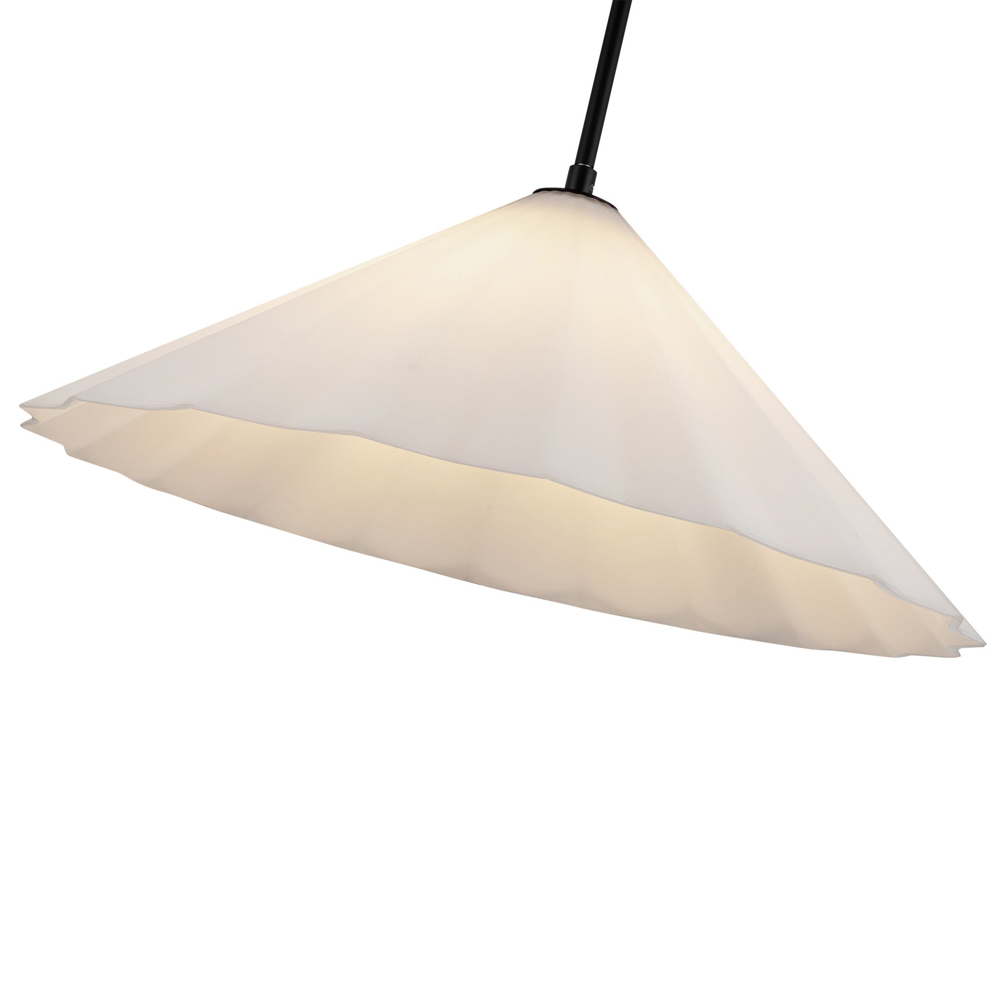 Serena 20-in Steel Pendant