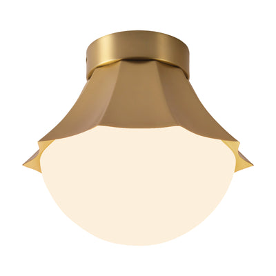Shelton 12-in Steel Semi-Flush Mount