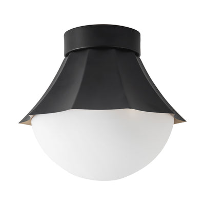 Shelton 12-in Steel Semi-Flush Mount
