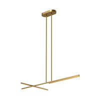 Shift 48-in Aluminum Linear Pendant