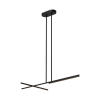 Shift 48-in Aluminum Linear Pendant