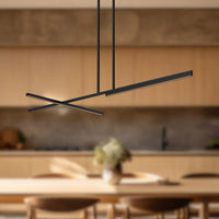 Shift 48-in Aluminum Linear Pendant
