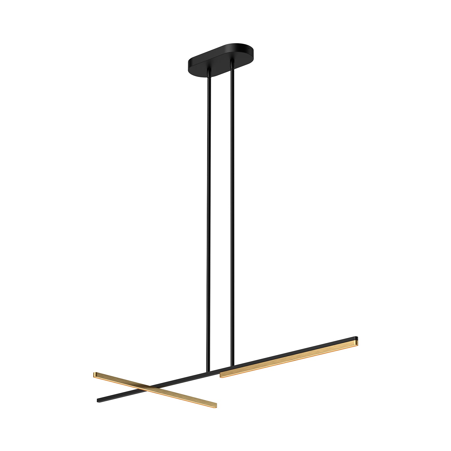 Shift 48-in Aluminum Linear Pendant