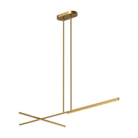 Shift 60-in Aluminum Linear Pendant