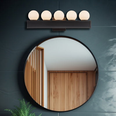 Sinclair 21-in Steel Vanity Light
